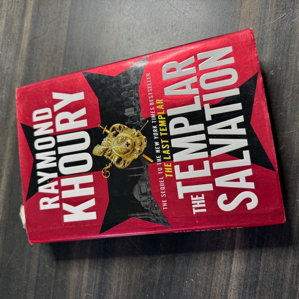 The Templar Salvation Raymond Khoury Paperback Sequel to The Last Templar Novel